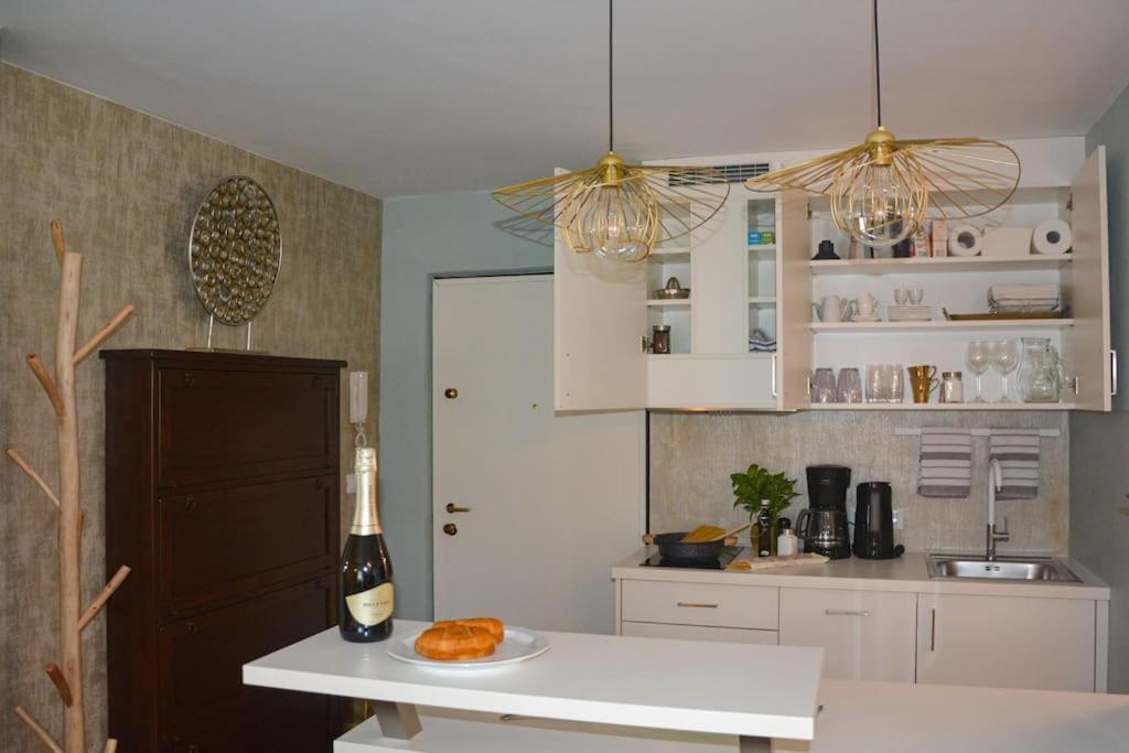Moderne Ferienwohnung Merano Bagian luar foto
